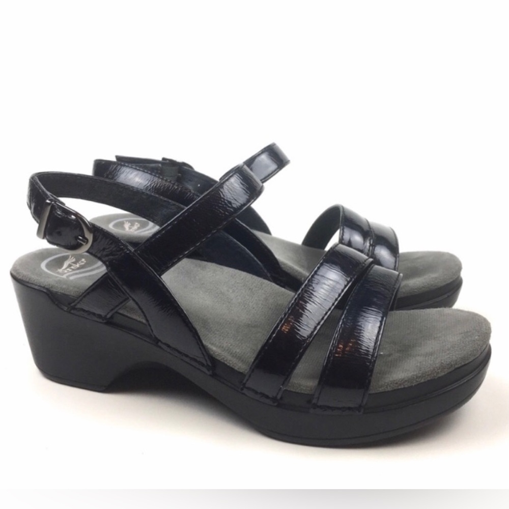 Dansko Black Mules Comfort-Focused Design